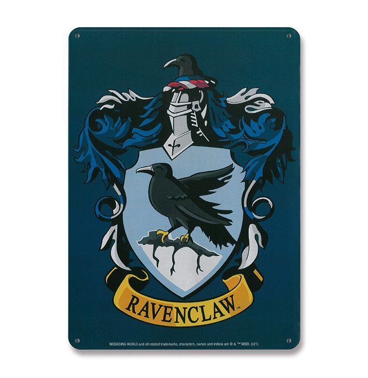 Harry Potter Tin Sign Ravenclaw 15 x 21 cm Logoshirt