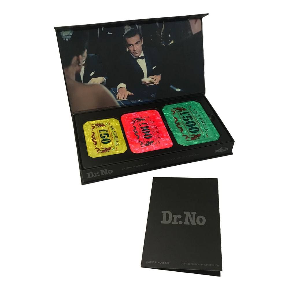 James Bond Replica 1/1 Dr. No Casino Plaques Limited Edition Factory Entertainment