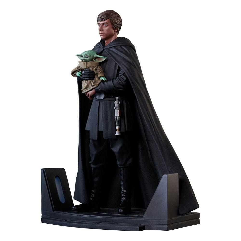 Star Wars: The Mandalorian Premier Collection 1/7 Luke Skywalker & Grogu 25 cm Gentle Giant