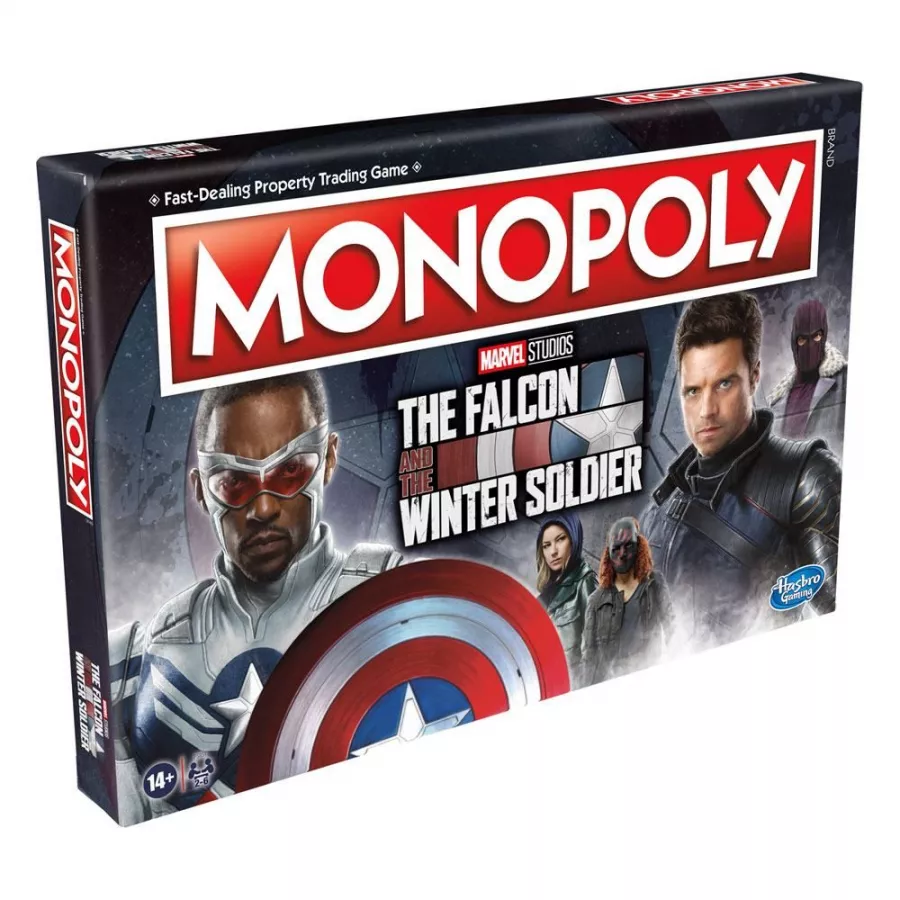 The Falcon and the Winter Soldier Board Game Monopoly *English Version* Hasbro