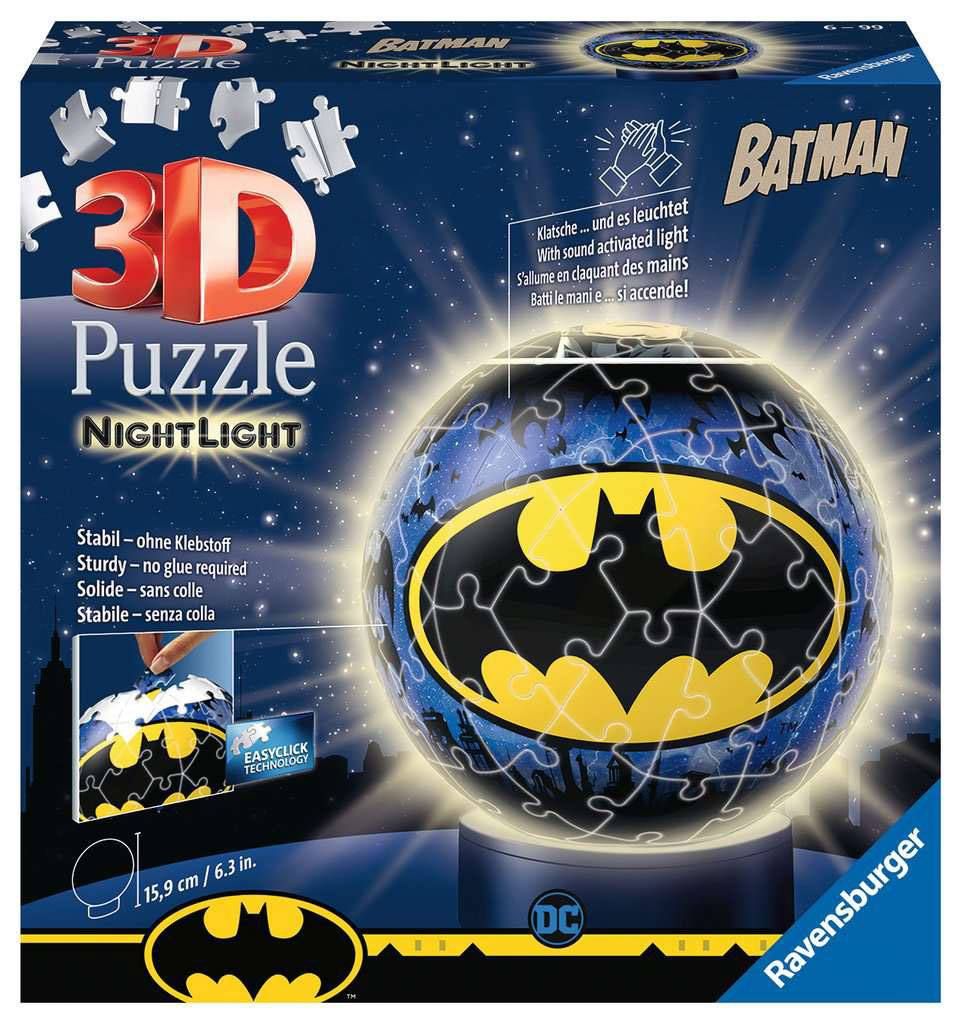 3D Puzzle Nightlight Puzzle Ball Batman Ravensburger