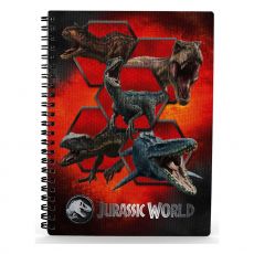 Jurassic World Notebook with 3D-Effect Carnivorous