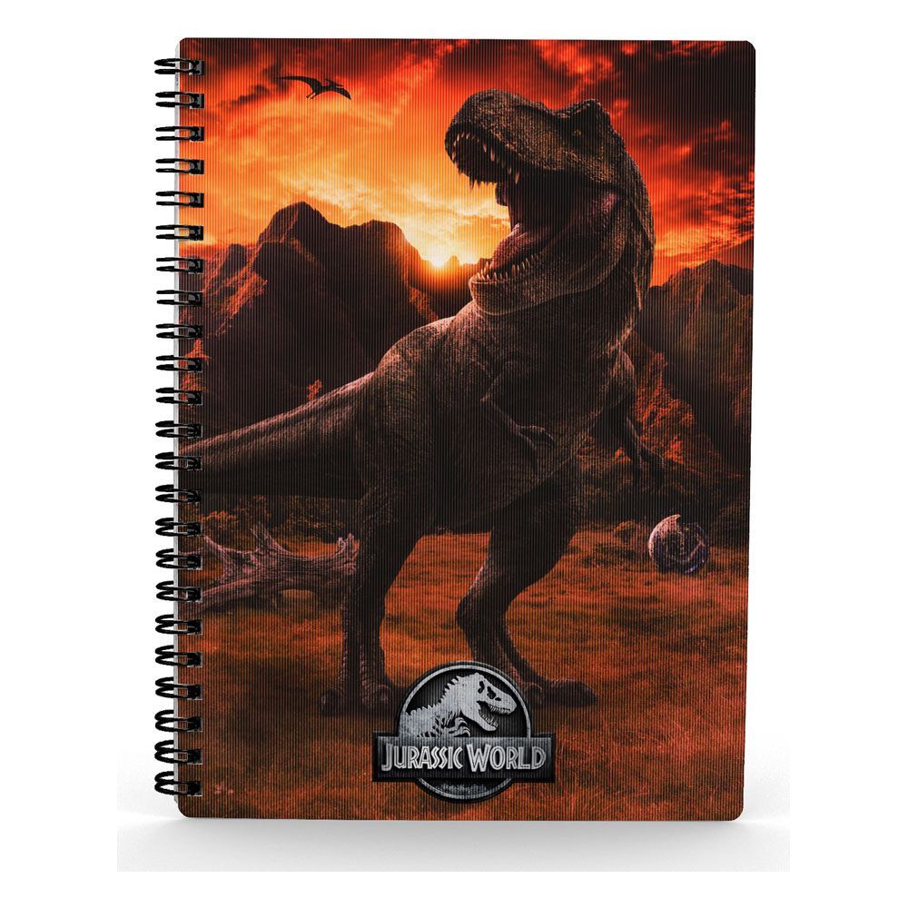 Jurassic World Notebook with 3D-Effect Into The Wild SD Toys