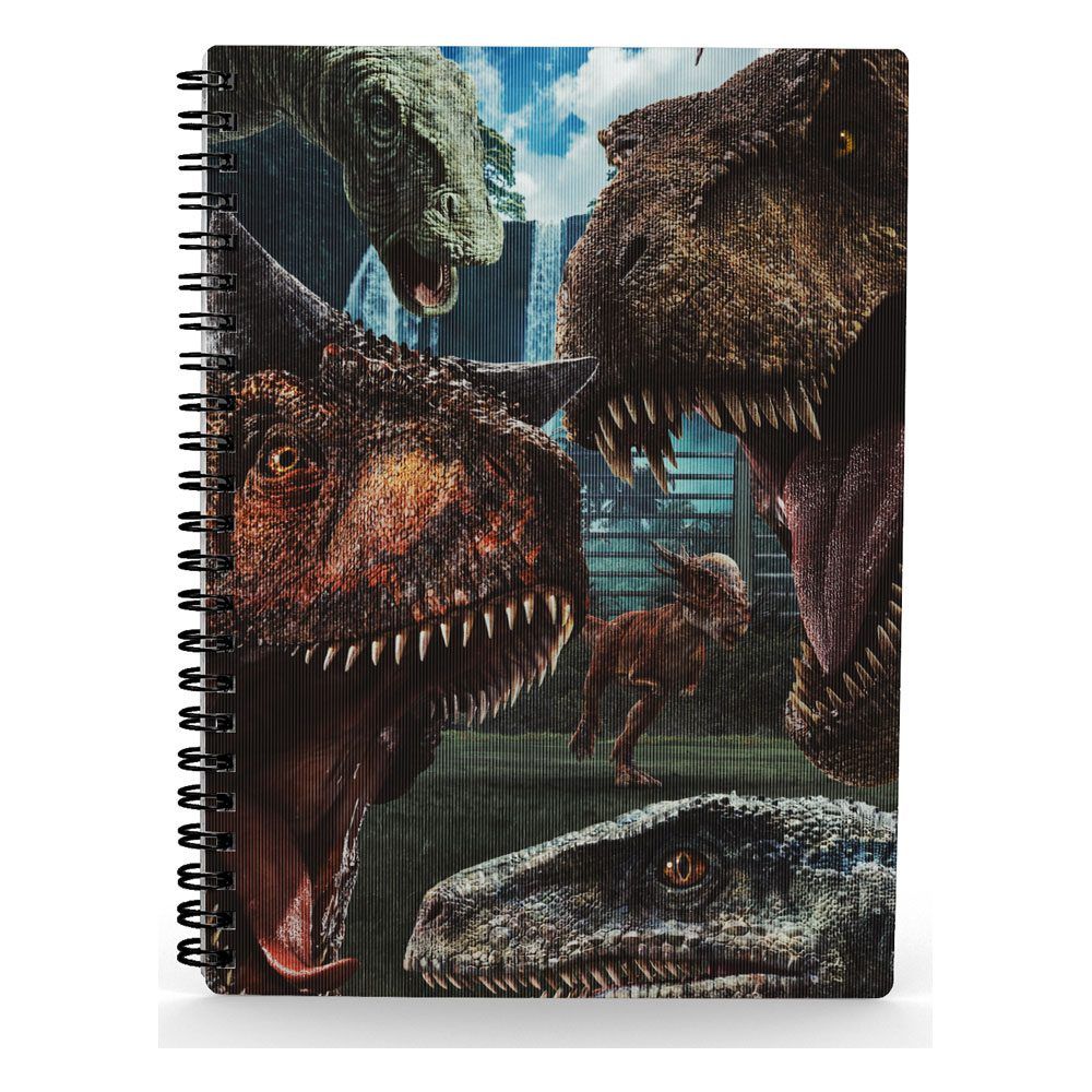 Jurassic World Notebook with 3D-Effect Selfie SD Toys