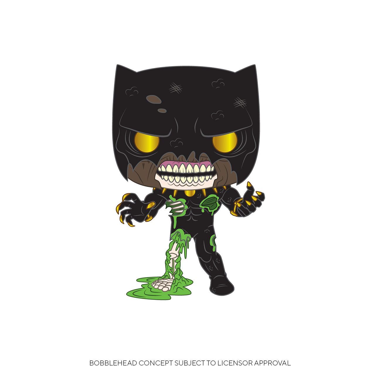 Marvel POP! Vinyl Figure Zombie Black Panther 9 cm Funko
