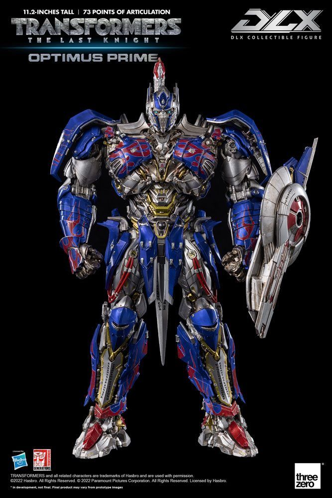 Transformers: The Last Knight DLX Action Figure 1/6 Optimus Prime 28 cm ThreeZero