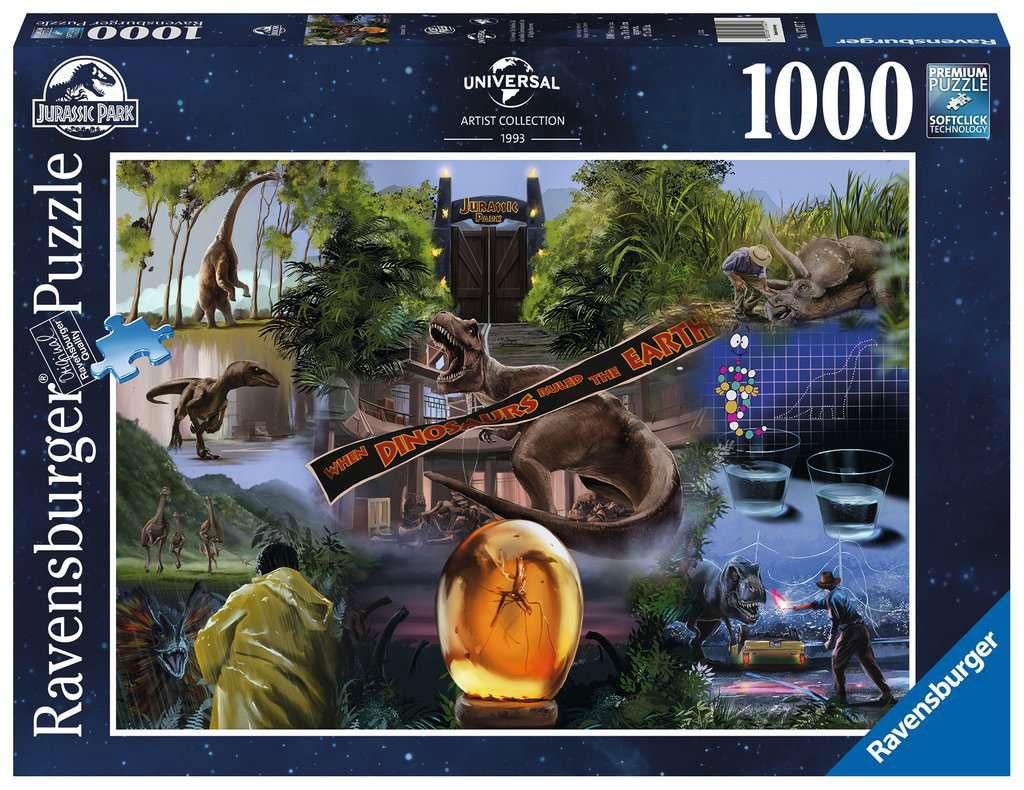Universal Artist Collection Jigsaw Puzzle Jurassic Park (1000 pieces) Ravensburger