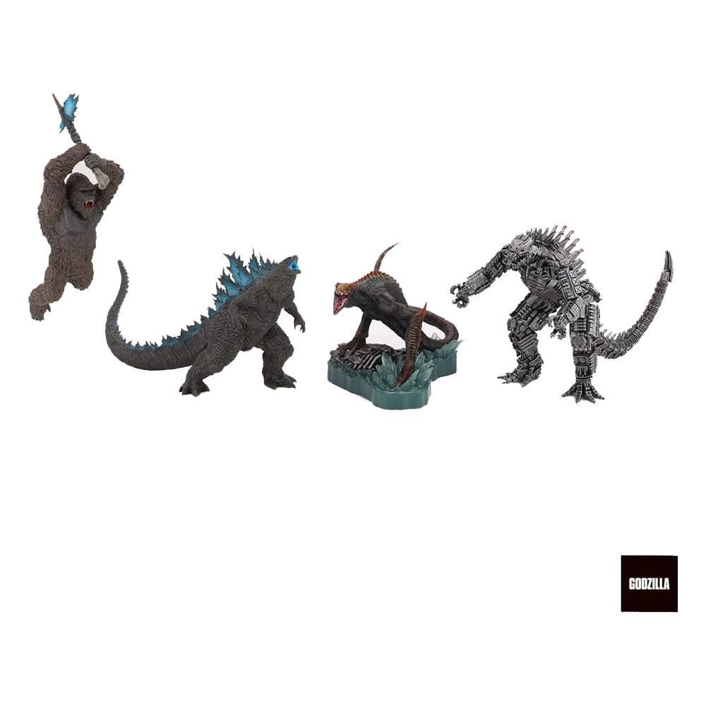Godzilla vs Kong Hyper ModelingSeries PVC Statues 7 - 11 cm Assortment (4) Art Spirits