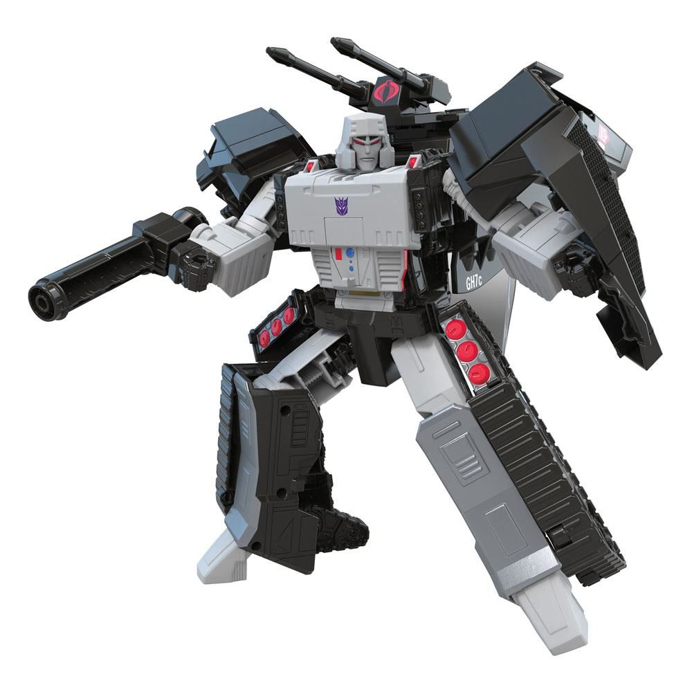Transformers x G.I. Joe Mash-Up Megatron H.I.S.S. Tank with Cobra Baroness Action Figure 27 cm Hasbro