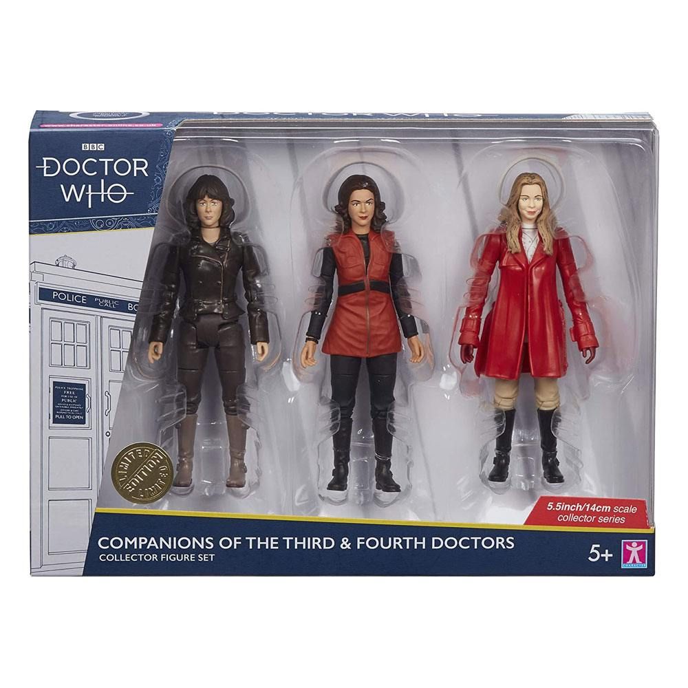 Doctor Who Action Figures 3-Pack Companions of the Third & Fourth Doctors 14 cm Character