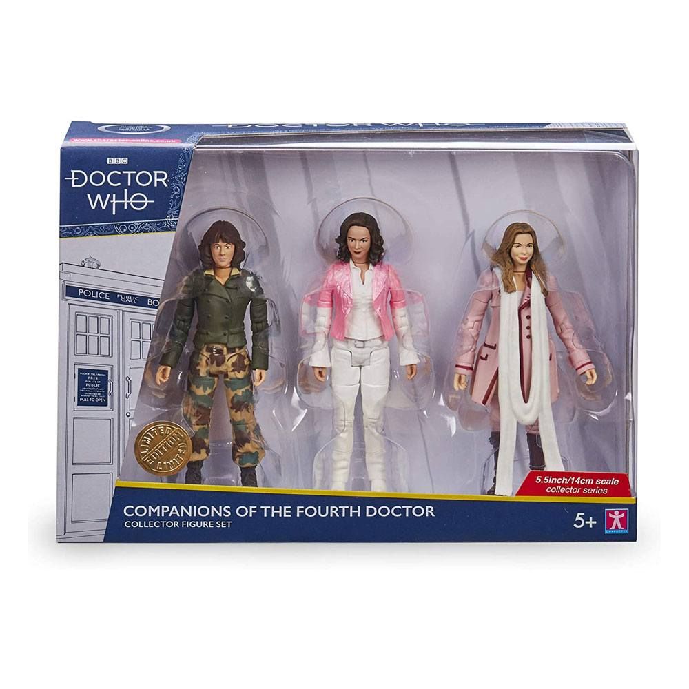 Doctor Who Action Figures 3-Pack Companions of the Fourth Doctors 14 cm Character