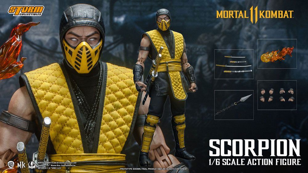Mortal Kombat 11 Action Figure 1/6 Scorpion 32 cm Storm Collectibles