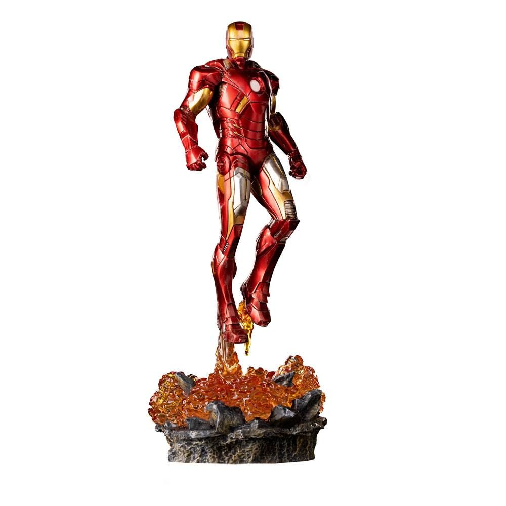 The Infinity Saga BDS Art Scale Statue 1/10 Iron Man Battle of NY 28 cm Iron Studios