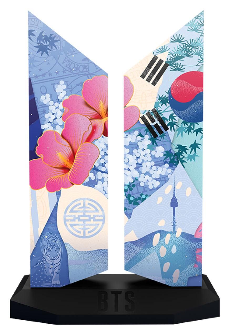 BTS Statue Premium BTS Logo: Seoul Edition 18 cm Sideshow Collectibles
