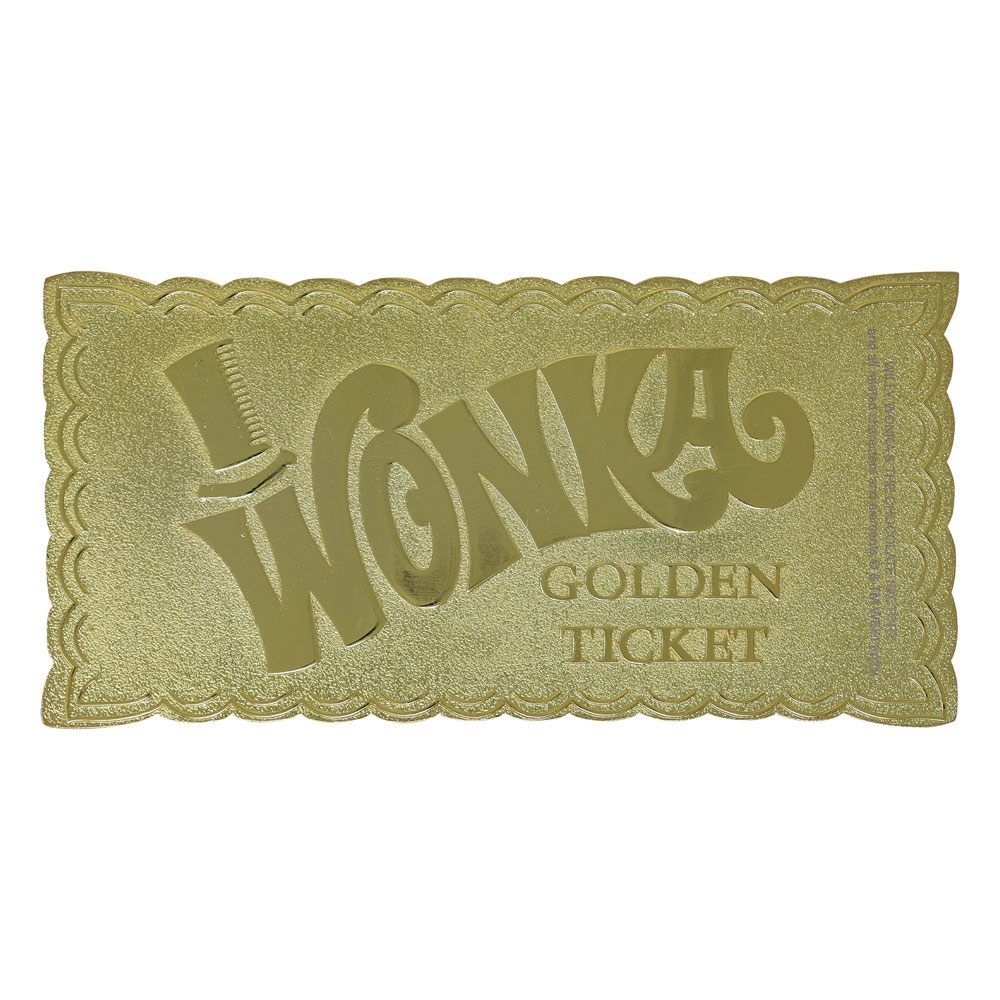 Willy Wonka & the Chocolate Factory Replica Mini Golden Ticket FaNaTtik