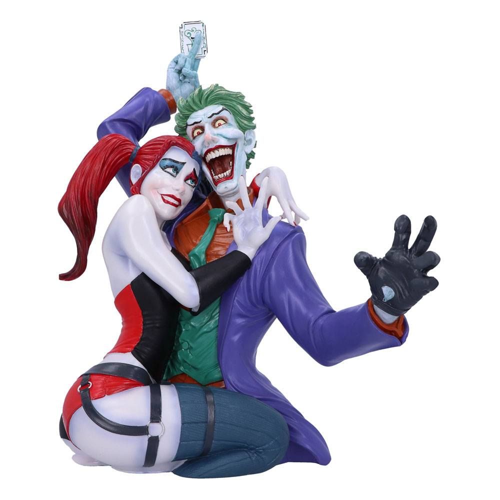 DC Comics Bust The Joker and Harley Quinn 37 cm Nemesis Now
