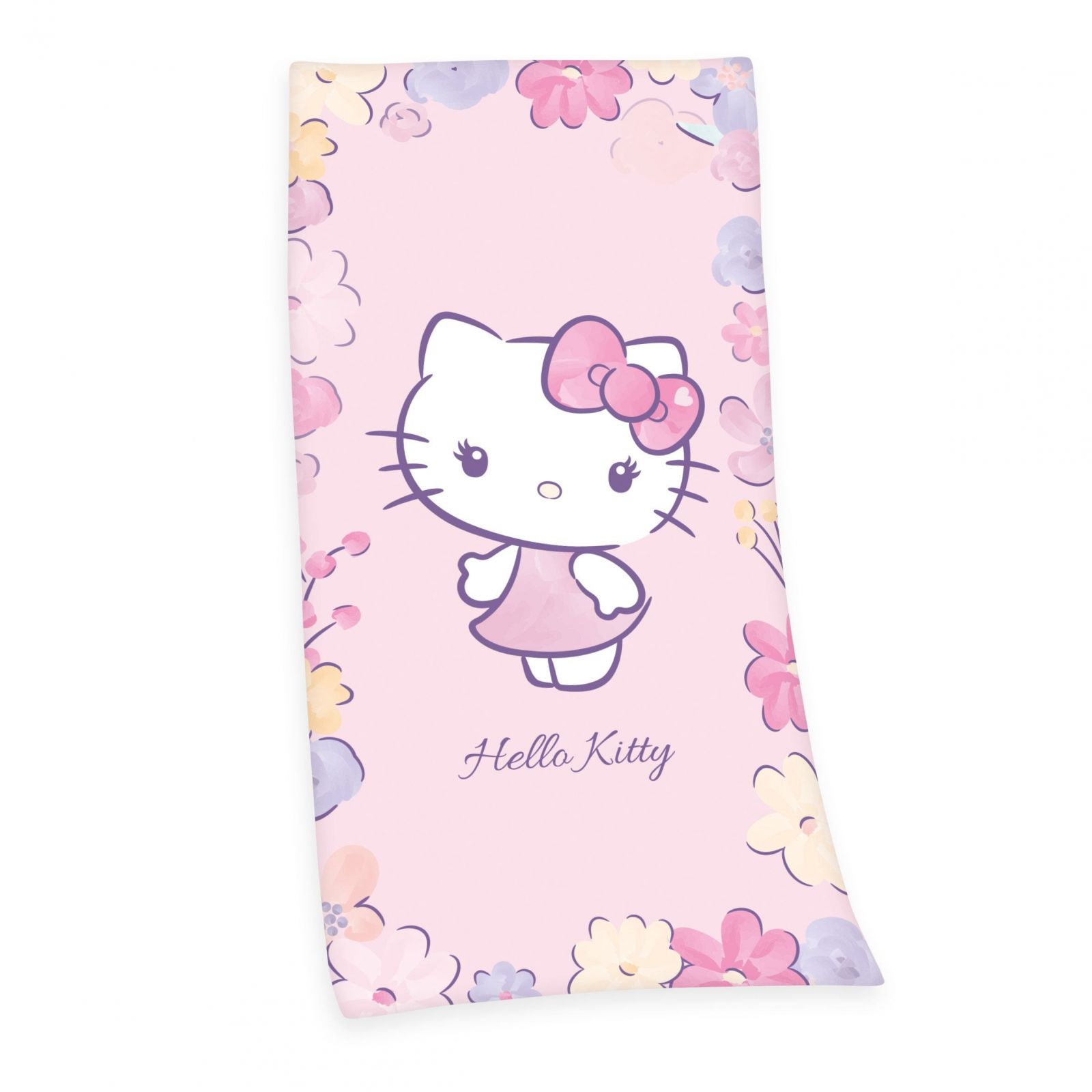 Hello Kitty Velour Towel Hello Kitty 75 x 150 cm Herding