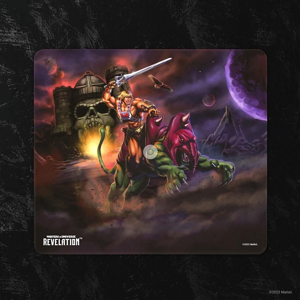 Masters of the Universe: Revelation™ Mousepad He-Man™ and Battle Cat 25 x 22 cm heo Games