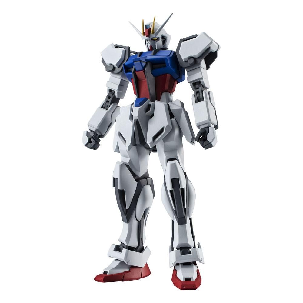 Mobile Suit Gundam Seed Robot Spirits Action Figure (Side MS) GAT-X105 Strike Gundam ver. A.N.I.M.E. 12 cm Bandai Tamashii Nations