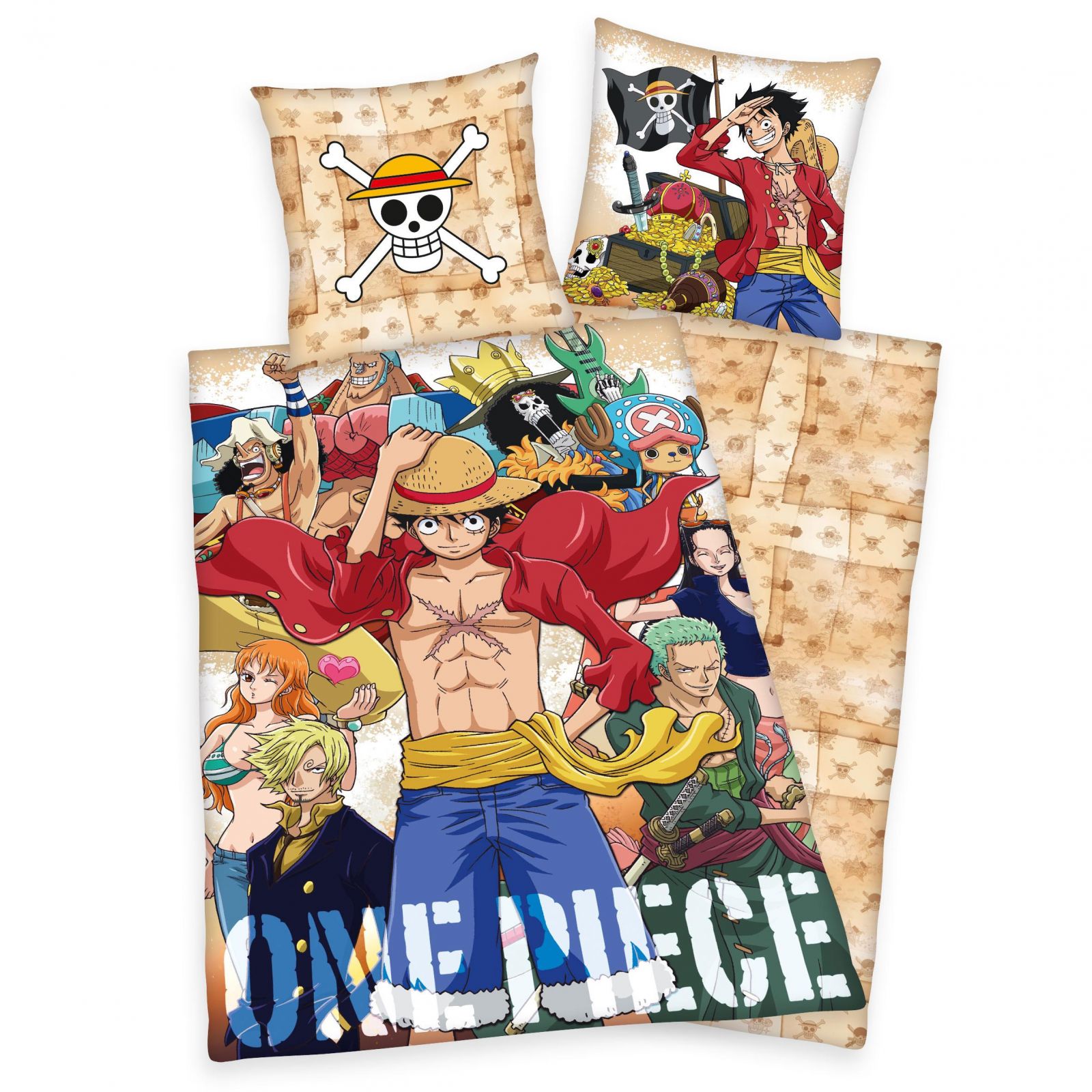 One Piece Duvet Set Crew 135 x 200 cm / 80 x 80 cm Herding