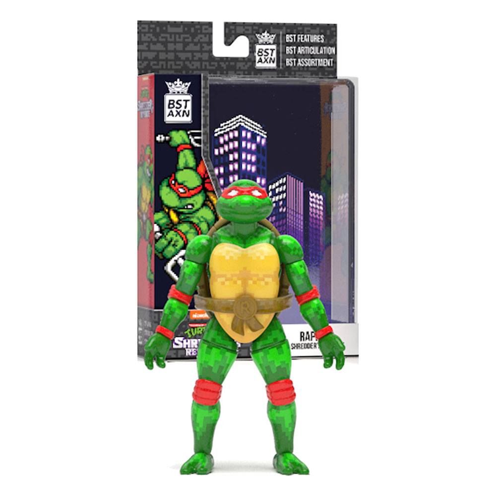 Teenage Mutant Ninja Turtles BST AXN Action Figure NES 8-Bit Raphael Exclusive 13 cm The Loyal Subjects