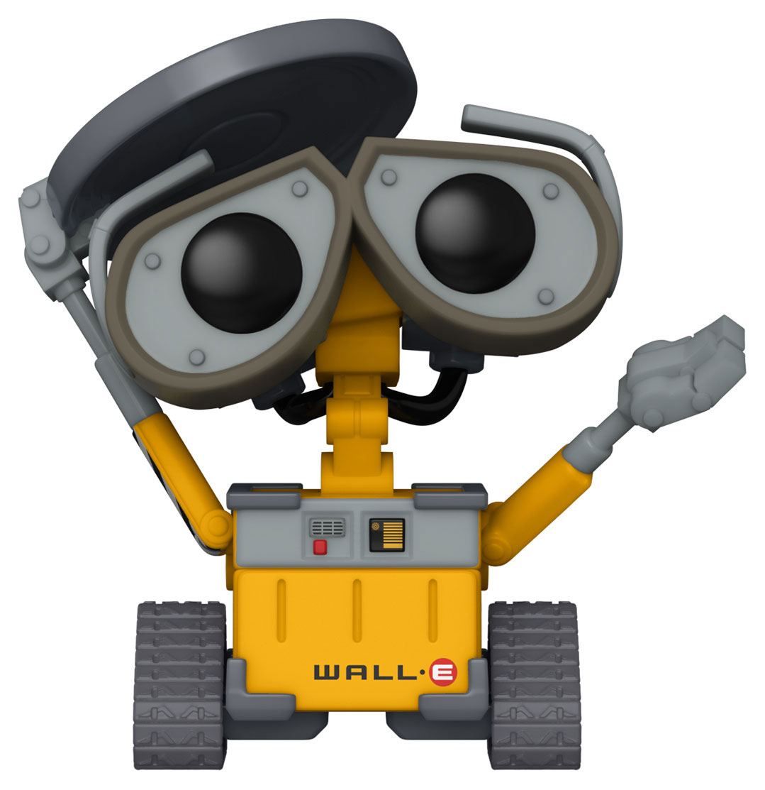 Wall-E POP! Movies Vinyl Figure Wall-E with Hubcap Exclusive 9 cm Funko