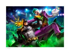 DC Comics Art Print Batman vs The Joker 46 x 61 cm - unframed
