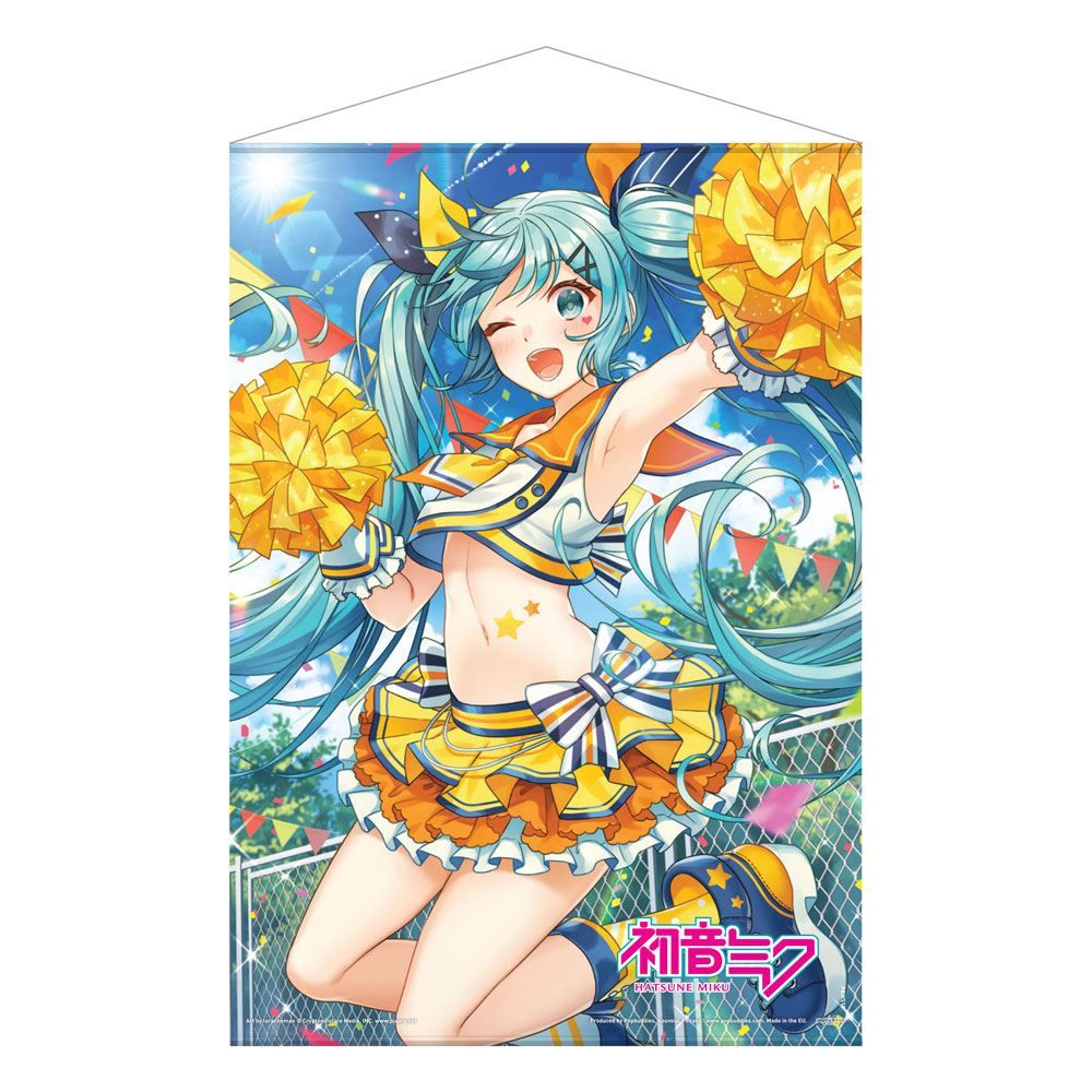 Hatsune Miku Wallscroll Cheerleader (Summer) 50 x 70 cm POPbuddies