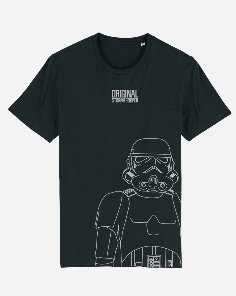 Original Stormtrooper T-Shirt Sketch Trooper Size XL ItemLab