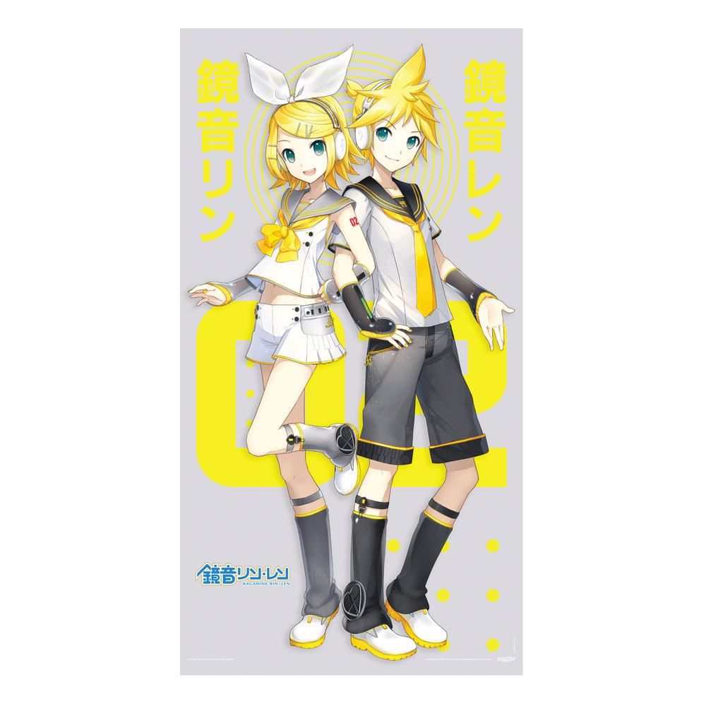 Virtual Artists Fabric Poster Len & Rin Kagamine 90 x 170 cm POPbuddies