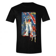 Gundam T-Shirt Poster Shot Size XL