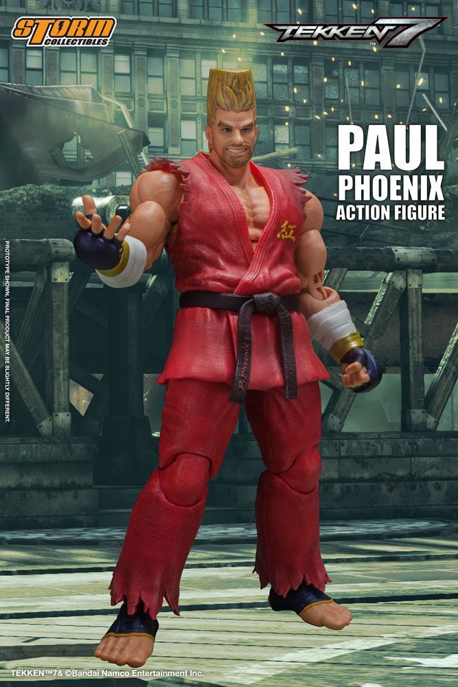 Tekken 7 Action Figure 1/12 Paul Phoenix 18 cm Storm Collectibles