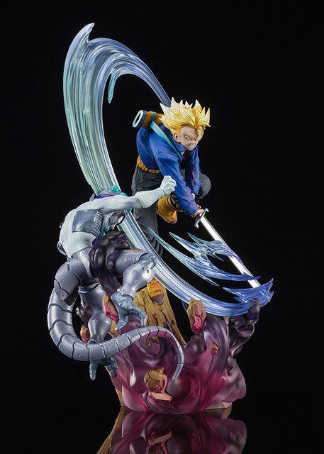 Dragon Ball Z FiguartsZERO PVC Statue (Extra Battle)Super Saiyan Trunks The second Super Saiyan 28 cm Bandai Tamashii Nations