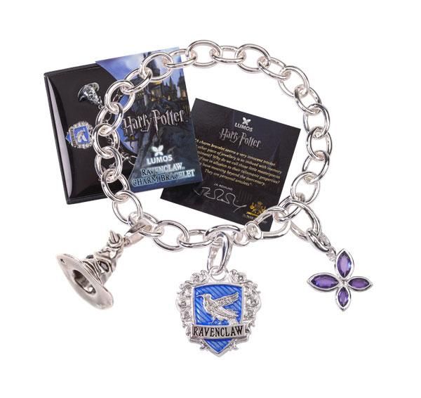 Harry Potter Charm Bracelet Lumos Ravenclaw (silver plated) Noble Collection