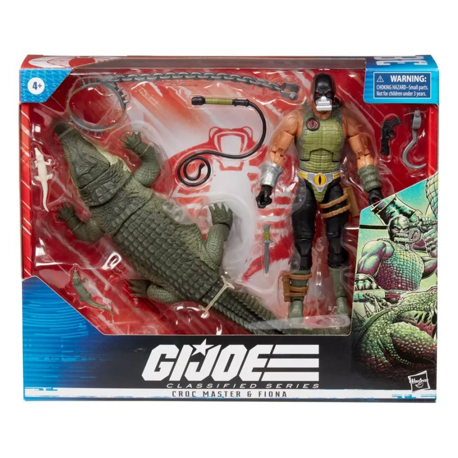 G.I. Joe Classified Series Action Figure 2022 Croc Master & Fiona 15 cm Hasbro