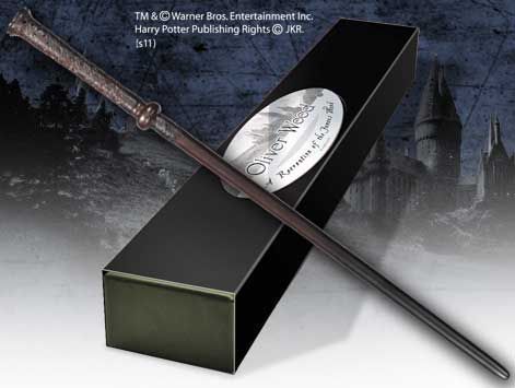 Harry Potter Wand Oliver Wood (Character-Edition) Noble Collection