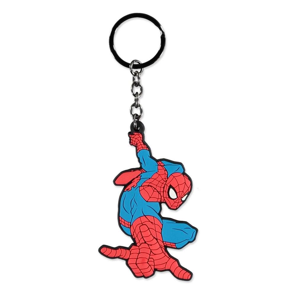 Marvel Rubber Keychain Spider-Man Difuzed