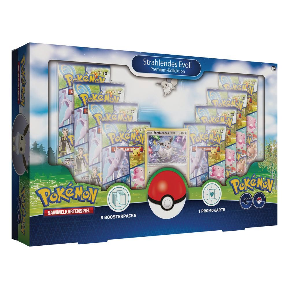 Pokémon GO Premium Collection Strahlendes Evoli *German Version* Pokémon Company International