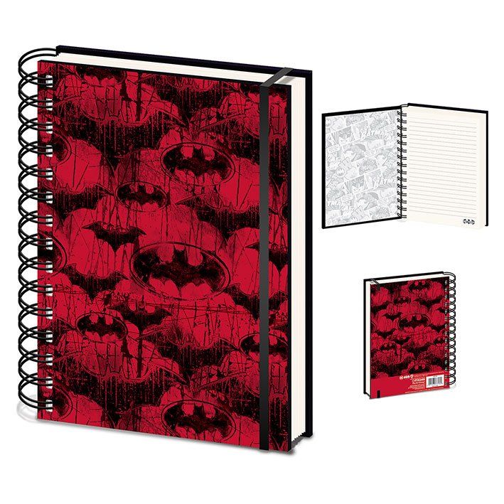 The Batman Wiro Notebook A5 Red Pyramid International