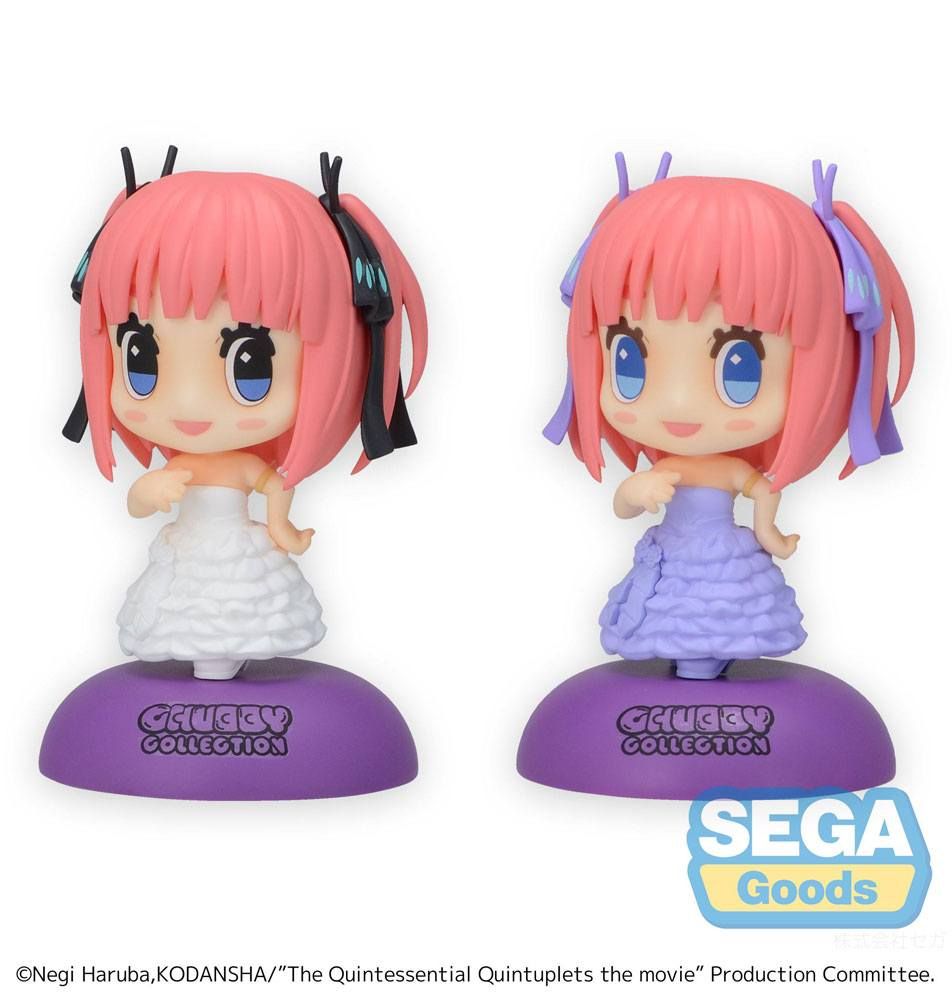 The Quintessential Quintuplets: The Movie Chubby Collection PVC Statue Nino Nakano 11 cm Sega