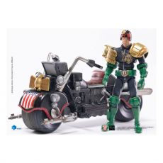 2000 AD Exquisite Mini Action Figure 1/18 Judge Dredd & Lawmaster MK 2 Set 10 cm