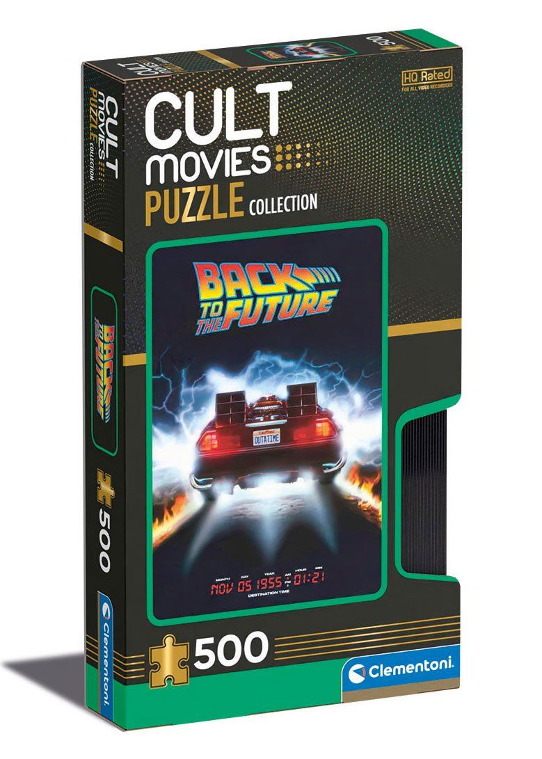 Cult Movies Puzzle Collection Jigsaw Puzzle Back To The Future (500 pieces) Clementoni
