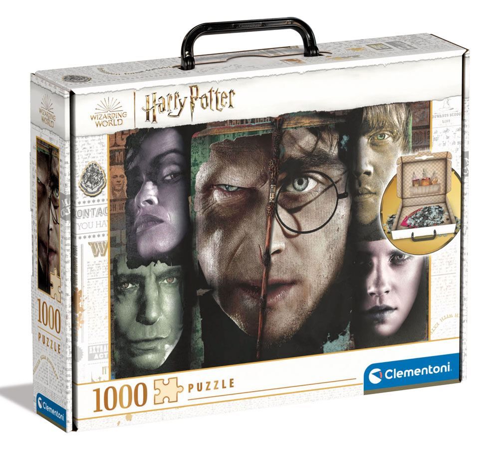 Harry Potter Briefcase Jigsaw Puzzle Good vs. Evil (1000 pieces) Clementoni