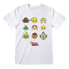 Legend of Zelda T-Shirt Wind Waker Faces Size XL