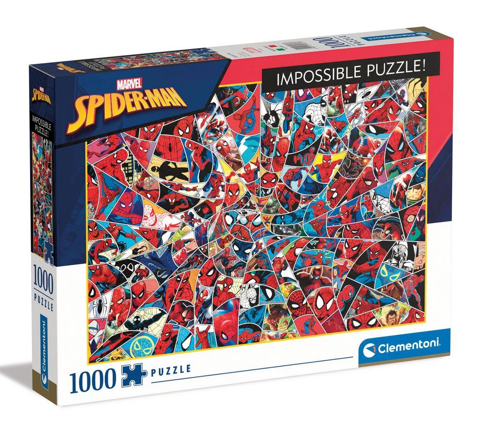 Marvel Impossible Jigsaw Puzzle Spider-Man (1000 pieces) Clementoni