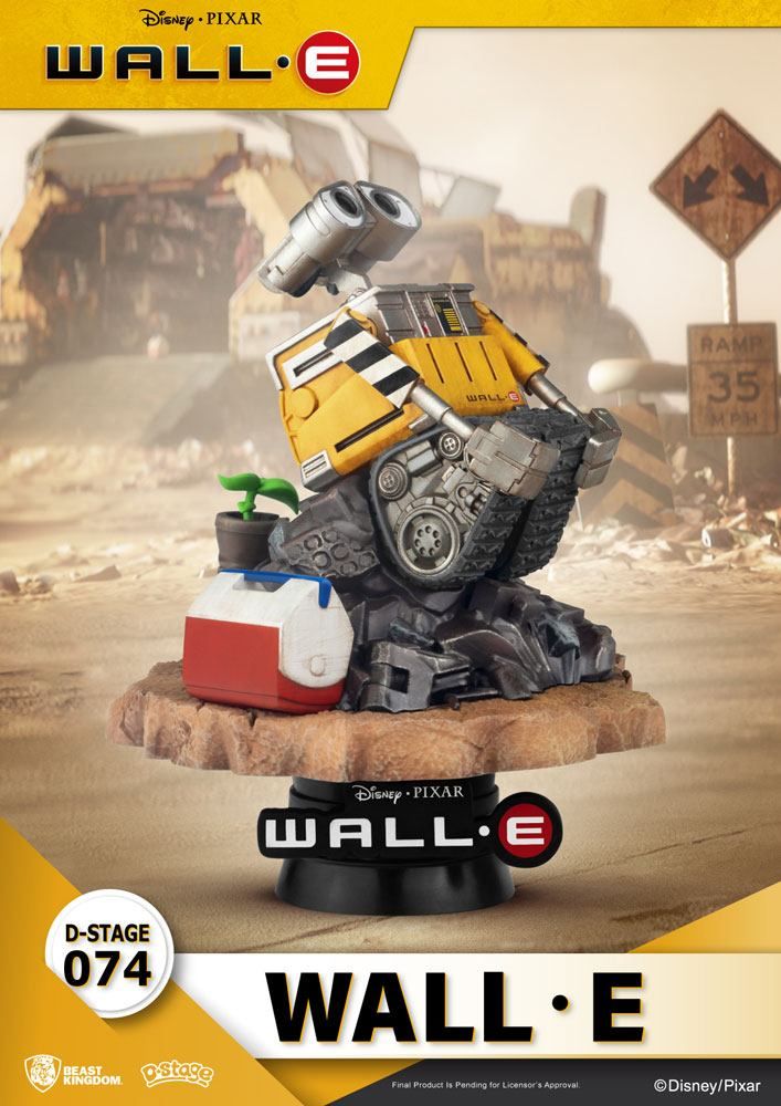 Wall-E D-Stage PVC Diorama Wall-E 14 cm Beast Kingdom Toys
