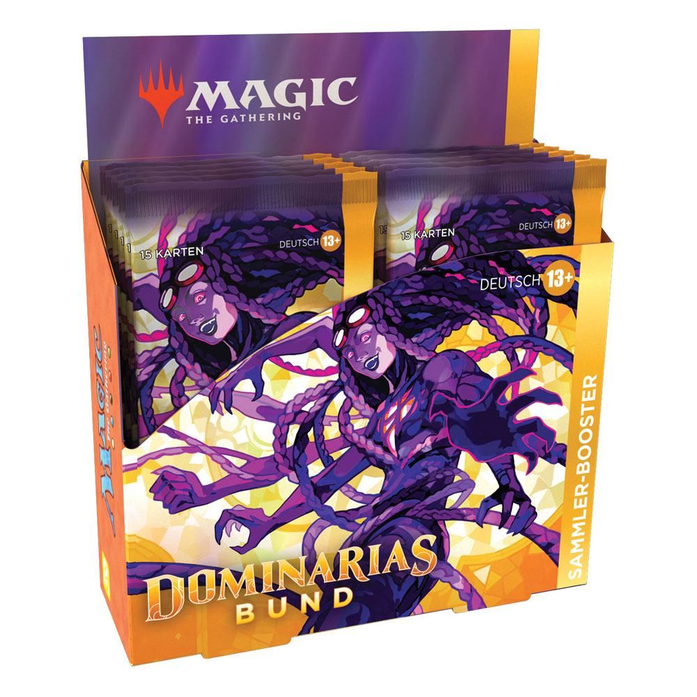 Magic the Gathering Dominarias Bund Collector Booster Display (12) german Wizards of the Coast