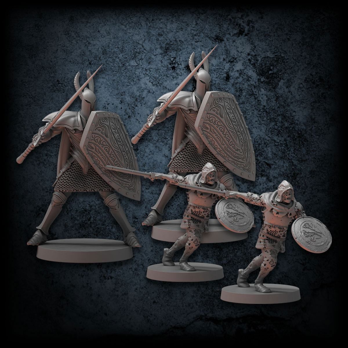 Dark Souls The Board Miniatures The Silver & The Dead Steamforged Games