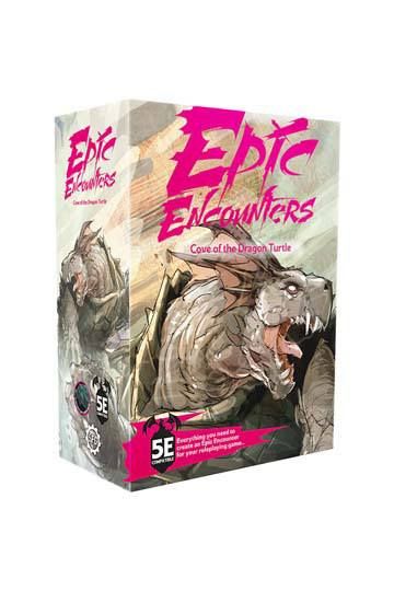 Epic Encounters RPG Board Game Cove of the Dragon Turtle *English Version* Steamforged Games