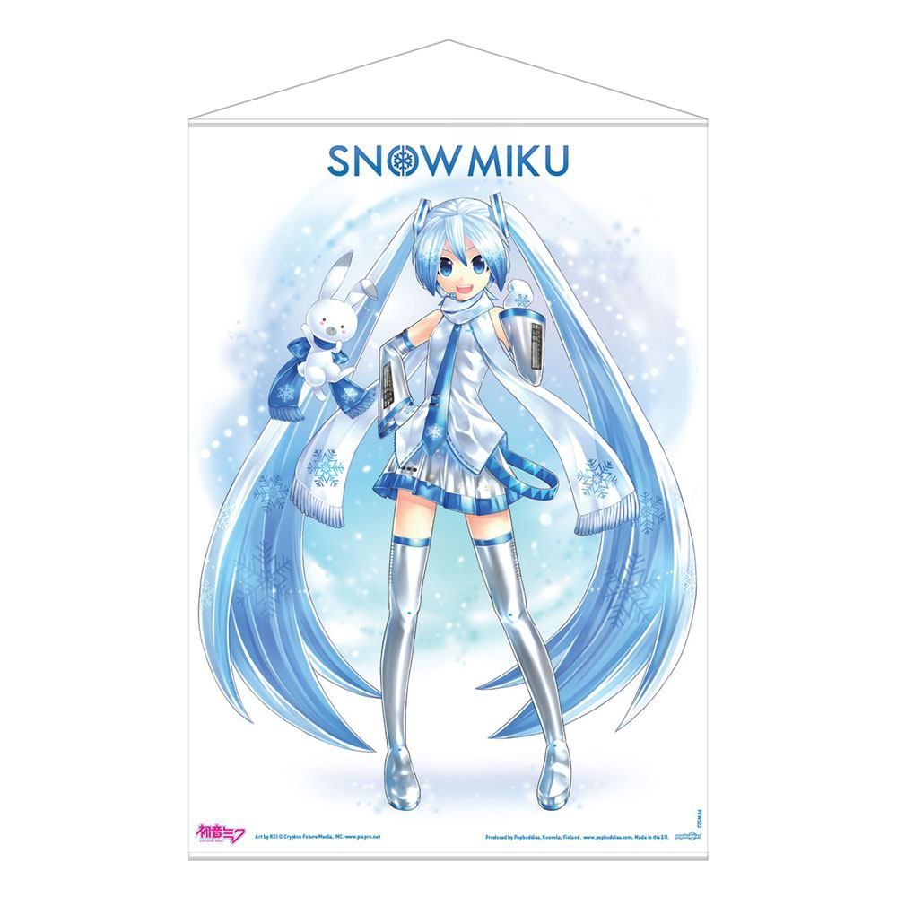 Hatsune Miku Wallscroll Snow Miku 50 x 70 cm POPbuddies